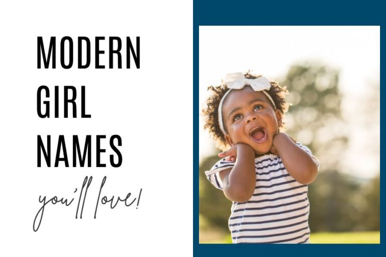 Trendy Modern Baby Girl Names with Meanings for 2024